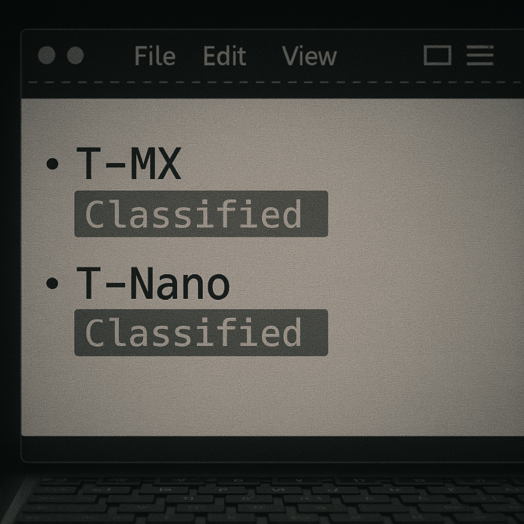 Naming the threats